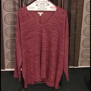 Nwt terra & sky womens 4x sweater shirt